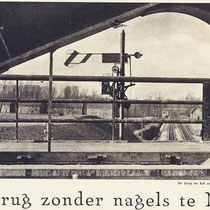 In de jaren dertig werd de eerste gelaste spoorbrug van Nederland in Nuth gebouwd, ondanks het feit dat in België een soortgelijke brug was ingestort.  Voorheen werden ijzeren spoorbruggen met klinknagels in elkaar gezet. 