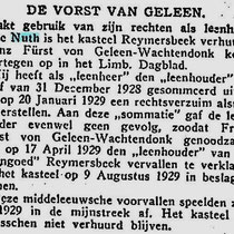 8 - 11 - 1929 Het Vaderland