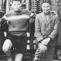 links Jo Wasserman rechts Frans Leise