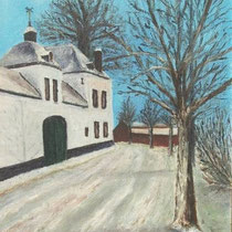 Nierhoven  Olieverf op linnen 30x40 1984 Schra Rijkx
