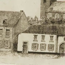 STATIONSTRAAT Links pand Kunkels rechts L'ortye