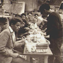 Op trainingskamp in Giesbeek augustus 1962