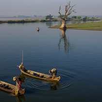 Pêcheurs région de Mandalay