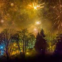 Silvesterfeuerwerk - Foto: Adolf Dobslaff