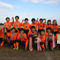 1/31 3年生　第34回三郷FCジュニアサッカーフェスティバル　優勝