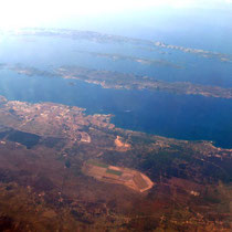 Survol d'îles grecques