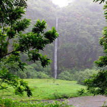 Une des nombreuse cascades de Tahiti