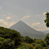 Vue sur le volcan Arenal