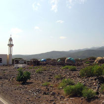 Village et mosquée