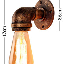 applique +vintage +retrò +industriale +parete +Steampunk +sandroshop +vendita +online