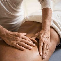klassische Massage, Kneten, lösen, 