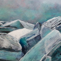 Eiszeit  (80 x 100 cm)