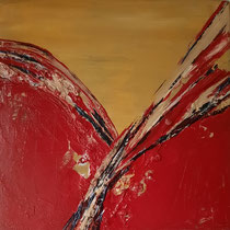 Wenn Wellen tanzen (30 x 30 cm)