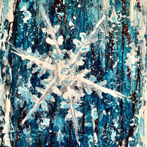 Schneeflocke (20 x 20 cm)