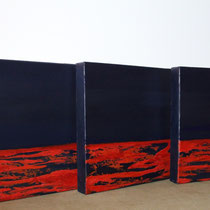 Triptychon Energy Waves (30 x 30 cm)