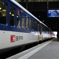 Dispopendel Zürich in Basel SBB, 27.11.2016