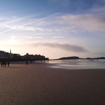 sous les remparts de Saint Malo