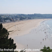 Plage de Caroual à Erquy