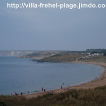 Vue sur le Cap Fréhel depuis l'Anse du Croc