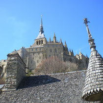 le sommet du Mont St Michel
