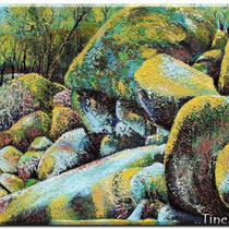 Peinture Les roches de l'Huelgoat Nature