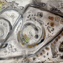 "FOSSILS III"  (11x14 matted to 16x20)   $300.