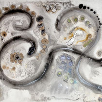 "FOSSILS I"  (11x14 matted to 16x20)   $300.