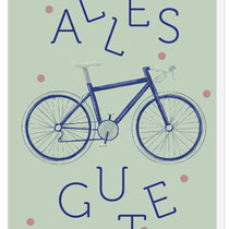 Alles Gute Fahrrad Typoesie