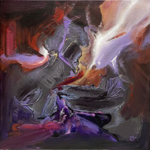 Météores - 40x40 cm - 2021