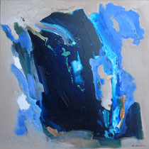 CŒUR DE COMÈTE - 100 X 100 - 2007