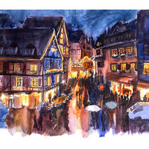 COLMAR - aquarelle - 2010