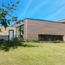 Transformation - création d'un gîte avec piscine intérieure