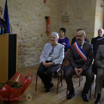 Remise de l'Ordre national du Mérite à Suzette Grel. Le Pout. 7 février 2015