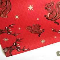 Geschenkpapier Weihnachten rot