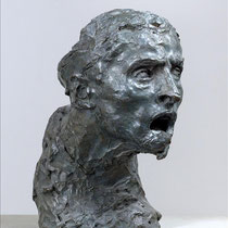 Etude de tête de guerrier bourdelle (1893-1902)