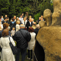 Fondazione Peano, Cuneo, inaugurazione mostra "Nel Giardino di Roberto"
