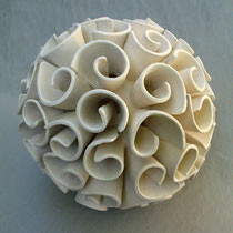 Spherical Swirl Lantern (10" x 10" x 10")