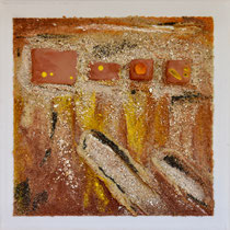 série d'ocre et de sable, 20 x 20 cm, 47 euros