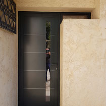 porte entrée  lumineuse mais securisée