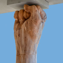 STOA169, Detail einer Säule