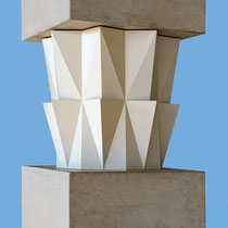 STOA169, Detail einer Säule