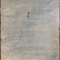o.T., 70 x 50 cm, mixed media on canvas, 2024