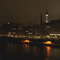 Berlin bei Nacht ist auch immer wieder schön anzusehen.