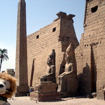 Der Tempel von Luxor - man ich möchte auch auf das Bild.