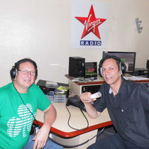 A Virgin Radio avec David Demaret.