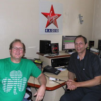 A Virgin Radio avec David Demaret.