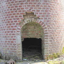 Base de la cheminée