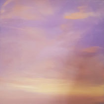 RALPH HERRMANN, Wolkenbild, Öl auf Leinen, 50 x 50 cm