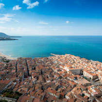 Cefalù - Blick auf die Altstadt