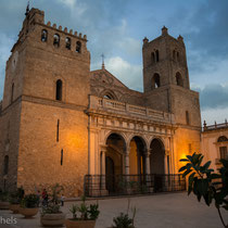 Monreale - Kathedrale mit romanischem Baukörper.